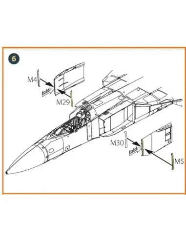 MiG-23ML, MLD, P, MLAE Exterior painting mask for CP kits, 1/72 - C...