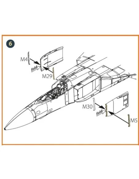 MiG-23ML, MLD, P, MLAE Exterior painting mask for CP kits, 1/72 - C...
