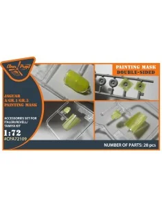 Jaguar A/GR.1/GR.3 painting mask for Italeri/Revell/Tamiya kits, 1/...