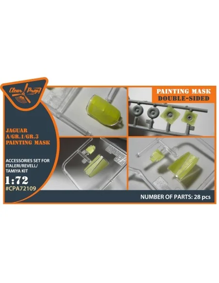 Jaguar A/GR.1/GR.3 painting mask for Italeri/Revell/Tamiya kits, 1/...