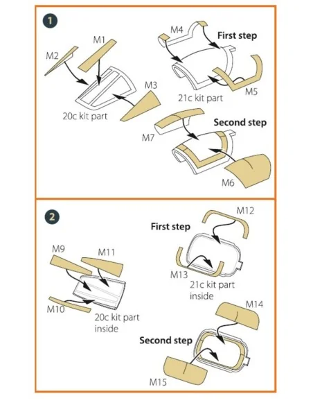 Jaguar A/GR.1/GR.3 painting mask for Italeri/Revell/Tamiya kits, 1/...