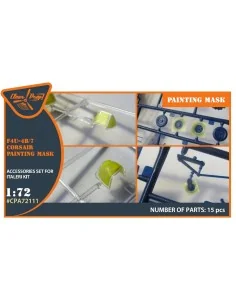 F4U-4B/7 Corsair painting mask for Italeri kits, 1/72 - Clear Prop ...