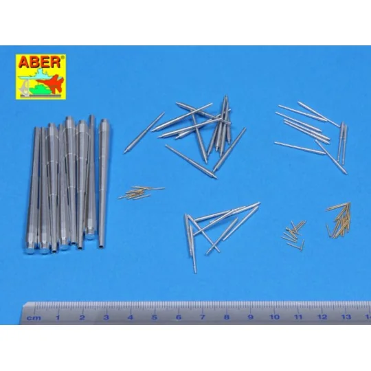 Set of barrels for Bismarck, 1/200 - Aber Models RE-200 L04