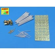 Set of barrels for HMS Rodney or Nelson, 1/200 - Aber Models RE-200... Set of barrels for HMS Rodney or Nelson, 1/200 - Aber Models RE-200...