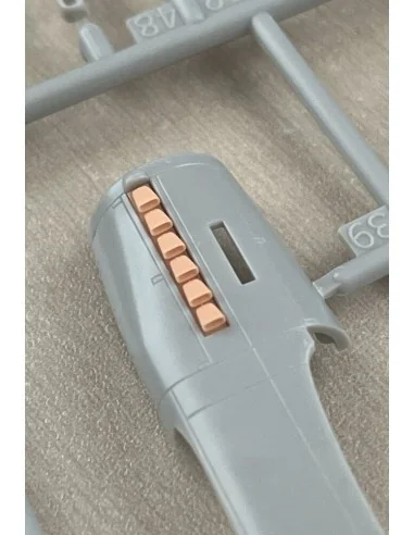 [NO_DESC] Arado Ar-240 exhausts for REVELL kit, 1/72 - Clear Prop A...
