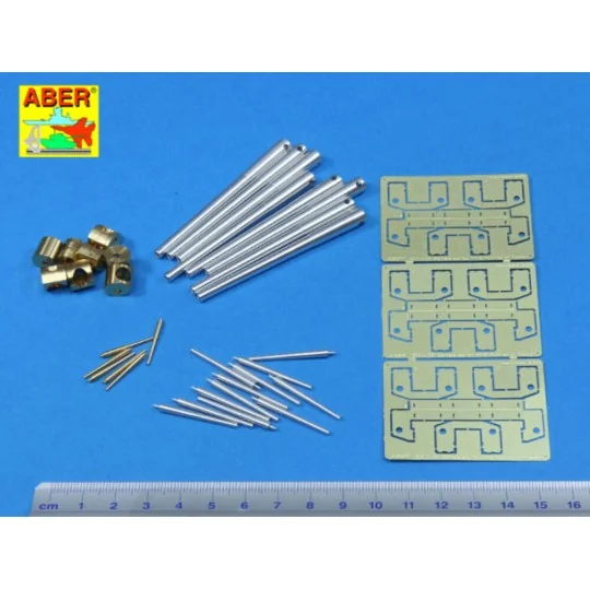 Set of barrels for HMS Rodney or Nelson - Aber Models RE-200 L05