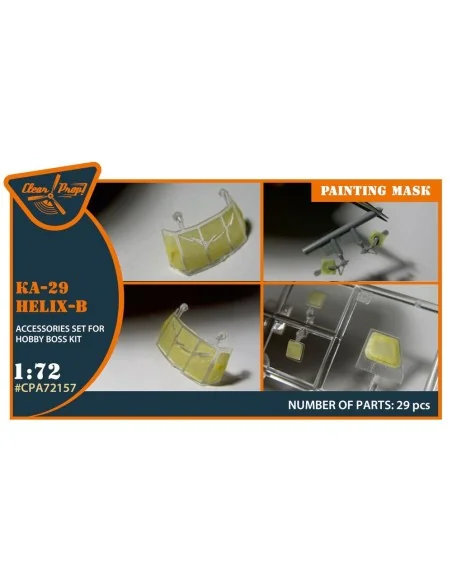 [NO_DESC] Ka-29 Helix-B painting mask for Hobby Boss kits, 1/72 - C...