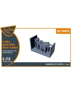 F-86A Ejection seat early for CP kits, 1/72 - Clear Prop Accessorie...