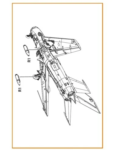 ORO-57K used on the following airplanes: MiG-19S/P, MiG-15bis/Sh, M...