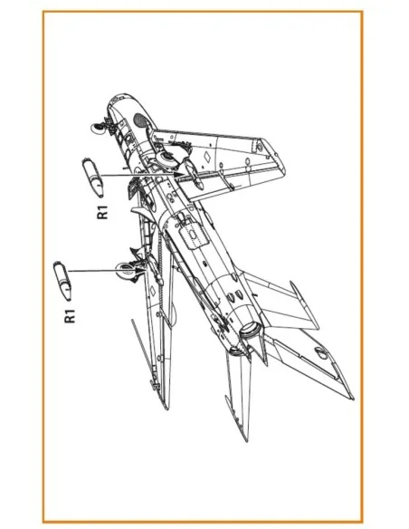 ORO-57K used on the following airplanes: MiG-19S/P, MiG-15bis/Sh, M...