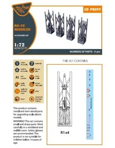 RS-2U/US (4pcs) used on the following airplanes: MiG-19PM/PML, MiG-... 2