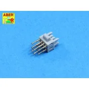 Set of barrels for pom-pom AA gun - Aber Models RE-200 L06