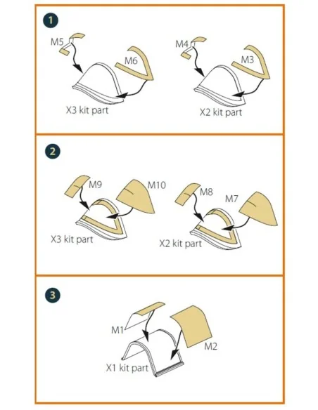 [NO_DESC] Culver PQ-14 (all versions) painting mask for CP kits, 1/...