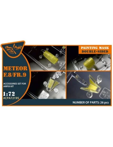 Meteor F.8/FR.9 double-sided painting mask for Airfix kit, 1/72 - C...