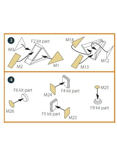 [NO_DESC] Meteor F.8/FR.9 double-sided painting mask for Airfix kit...