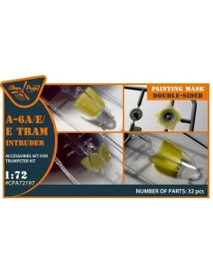 A-6A/E/E Tram Intruder double-sided painting mask for Trumpeter kit...