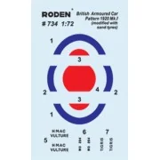 British Armoured Car Pattern 1920 Mk.II (modified with sand tyres) ...