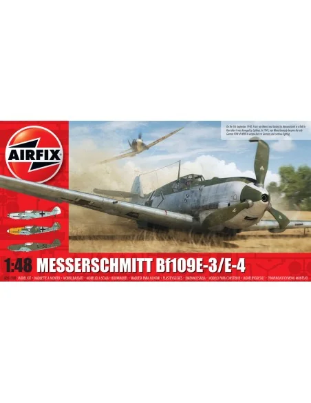Messerschmitt Me109E-4/E-1, 1/48 - Airfix A05120B