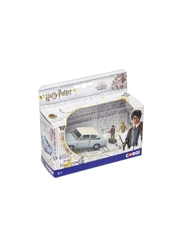 Harry Potter - Enchanted Ford Anglia w/Harry and Ron figures, 1/43 ...