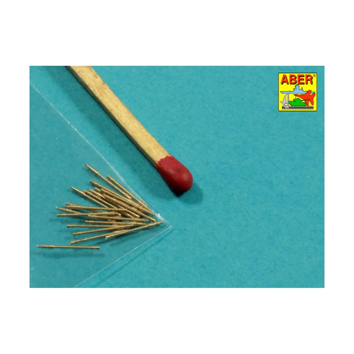 Set of 20 pcs 20 mm L/65 barrels C/38 for German ships, 1/200 - Abe...