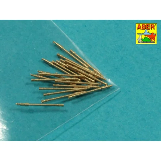Set of 20 pcs 20 mm L/65 barrels C/38 for German ships, 1/200 - Abe...