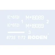 Vauxhall D-type, 1/72 - Roden 735 Vauxhall D-type, 1/72 - Roden 735