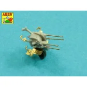 Set of 20 pcs 20 mm L/65 barrels C/38 for German ships, 1/200 - Abe...