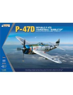 P-47D Thunderbolt Bubble Top, 1/24 - KINETIC K3207