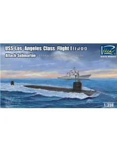 USS Los Angeles Class Flight I(688) Atta Attack Submarine, 1/350 - ...