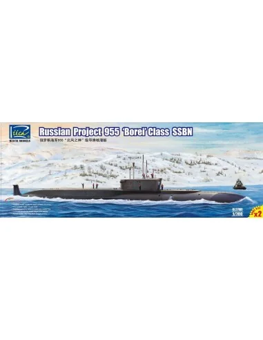 [NO_DESC] Russian Projekt 955 Borei class SSBN(Mod Model Kits X2), ...