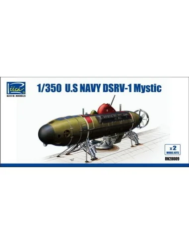 [NO_DESC] U.S.NAvy DSRV-1 Mystic(Model Kits X2), 1/350 - Riich Mode...