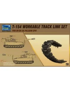 T-154 Workable Track set for M109A6 SPH, 1/35 - Riich Models RE30001
