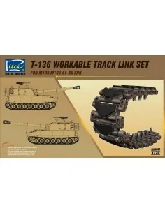 T-136 Workable Track set for M108/M109A1 -A5 SPH, 1/35 - Riich Mode...