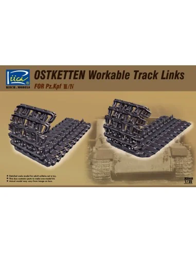 Ostketten Workable Track Links for Pz.Kp Kpfw III/IV & StuG III, 1/...