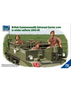 British Commenwealth Universal Carrier crew in winter Uniform 1943-...