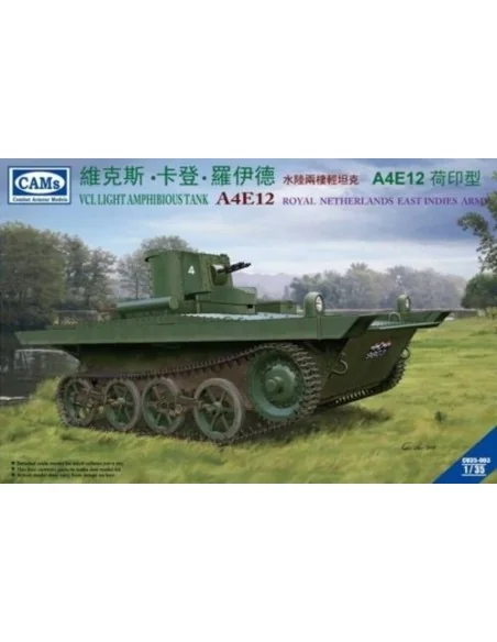 VCL Light Amphibious Tank A4E12 Royal Ne Netherlands East Indies Ar...
