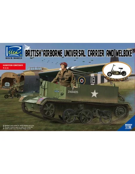 British Airborne Universal CarrierMk.III & Welbike Mk.2(Limited Edi...