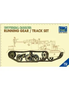 Running gear & Tracks set for Universal Carrier, 1/35 - Riich Model...