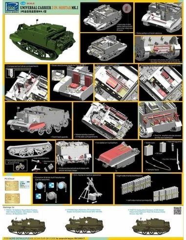 [NO_DESC] Universal Carrier 3 in. Mortar Mk.1, 1/35 - Riich Models ...