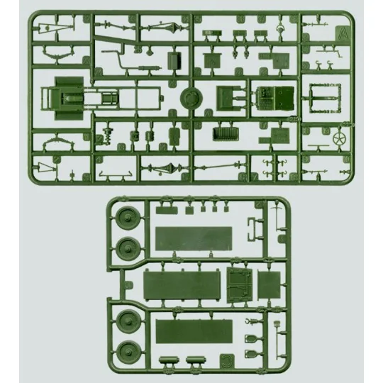 FWD Model B 3-ton US Army AmmunitionTruc, 1/72 - Roden 736 FWD Model B 3-ton US Army AmmunitionTruc, 1/72 - Roden 736