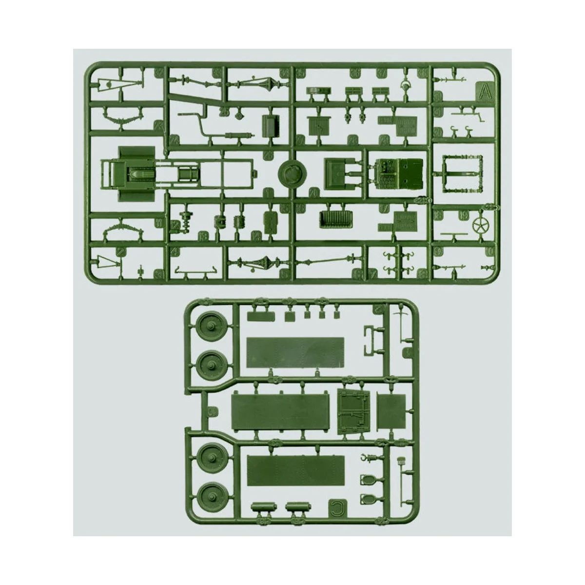 FWD Model B 3-ton US Army AmmunitionTruc, 1/72 - Roden 736 FWD Model B 3-ton US Army AmmunitionTruc, 1/72 - Roden 736