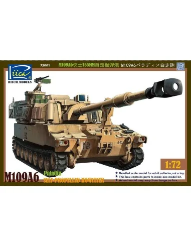 [NO_DESC] M109A6 Paladin Self-Propelled Howitzer, 1/72 - Riich Mode...