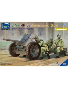 [NO_DESC] German 3.7cm Pak 36 Anti-Tank Gun(model kitsx2)w/Metal gu...