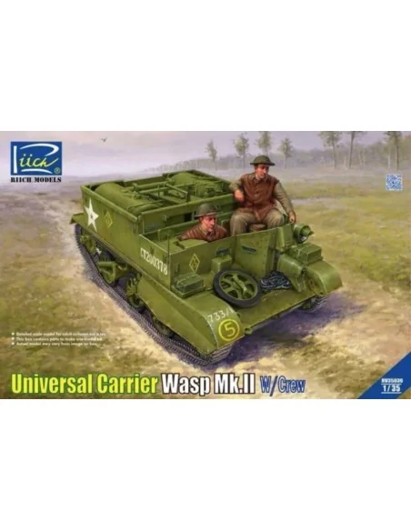 Universal Carrier Wasp Mk.IIC w/Crew are included in the first batc...