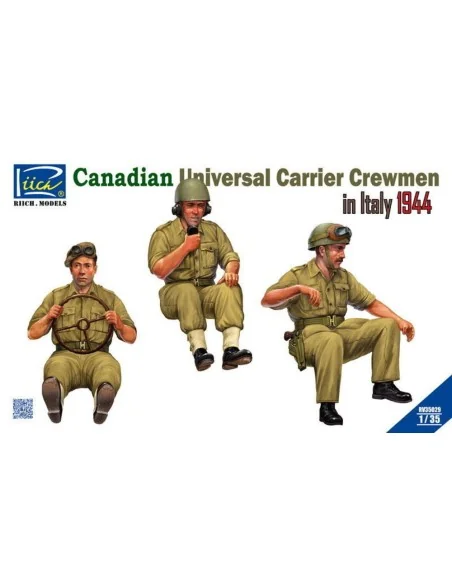 Canadian Universal Carrier Crewmen in Italy 1944, 1/35 - Riich Mode...
