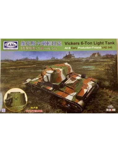 Vickers 6-Ton Light Tank Alt B Early Produktion-Finland-VAE 546, 1/...