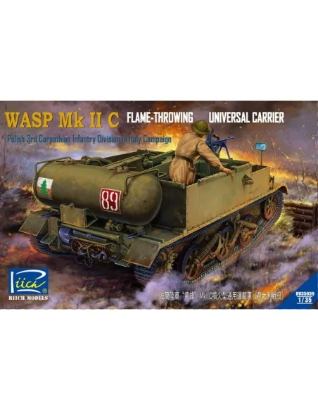 Polish Army Universal Carrier Wasp Mk.IIC, 1/35 - Riich Models RV35039