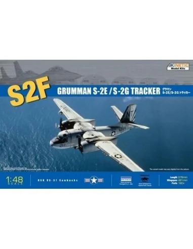 S-2E/F Tracker, 1/48 - KINETIC K48024