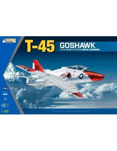 T-45A/C Goshawk Navy Trainer Jet, 1/48 - KINETIC K48038