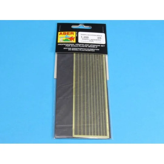 Ships ladders -wide, 1/200 - Aber Models RE-200-05